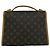 Louis Vuitton Vintage Bel Air Monogram Leather Schultertasche Braun - Ansicht 2