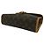 Louis Vuitton Vintage Bel Air Monogram Leather Schultertasche Braun - Ansicht 8