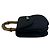 GUCCI Vintage Bamboo Satin 2-Way Handbag Black - view 5