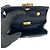 GUCCI Vintage Bamboo Satin 2-Way Handbag Black - view 9