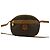 Céline Celine Vintage Macadam Blazon Triomphe Mini Shoulder Bag Brown
