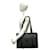 Céline Borsa Tote CELINE Vintage Macadam Blazon Triomphe Pattern Marrone Nero - vista 2