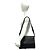 Céline Celine Vintage Macadam Blazon Triomphe Schultertasche Braun Schwarz - Ansicht 2