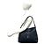 Tote Prada Triangle Logo Hardware Leather One-Shoulder Bag Black - view 2