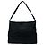 Tote Prada Triangle Logo Hardware Leather One-Shoulder Bag Black - view 3