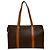 Céline CELINE Vintage Macadam Blazon Ledertasche Braun - Ansicht 3