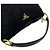 Borsa a spalla semi Prada Nylon Tessuto e pelle con smalto Nero - vista 4