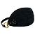 Borsa a spalla semi Prada Nylon Tessuto e pelle con smalto Nero - vista 5