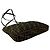 Sac cabas Fendi Vintage Zucca Motif FF Marron Noir - vue 7