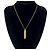 Collana Christian Dior Vintage Logo Plate D'oro - vista 2