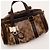 Borsa Boston Monogram Gucci Marrone - vista 6