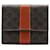Céline Triomphe Canvas Wallet Brown  - view 1