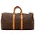 Borsa da viaggio Louis Vuitton Keepall 55 Monogram Canvas Marrone Monogramma
