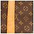 Borsa da viaggio Louis Vuitton Keepall 55 Monogram Canvas Marrone Monogramma - vista 9