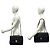 Chanel Vintage Large Matelassé Lammfell Schultertasche Schwarz - Ansicht 2