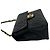 Chanel Vintage Large Matelassé Lammfell Schultertasche Schwarz - Ansicht 5