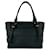Prada Logo Hardware Leder Mini Tote Bag Schwarz - Ansicht 3