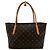 Borsa Tote Louis Vuitton Raspail PM Monogram Leather Marrone - vista 3