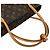 Borsa Tote Louis Vuitton Raspail PM Monogram Leather Marrone - vista 4