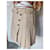 Falda plisada beige Maje  - vista 17