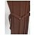 Autre Marque Cider Braunes Rippstrick Maxi-Kleid mit Gürtel - Ansicht 11