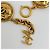 Bracciale con charm Chanel placcato oro D'oro - vista 3