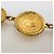 Bracciale con charm Chanel placcato oro D'oro - vista 5