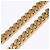 Bracciale a maglia cubana Christian Dior Emblem D'oro - vista 5