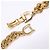 Bracciale a maglia cubana Christian Dior Emblem D'oro - vista 6