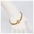 Bracciale a maglia cubana Christian Dior Emblem D'oro - vista 7