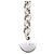 Collana Gucci SV925 Arabesque Interlocking G Argento - vista 8