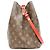 Néonoé Borsa a Spalla Louis Vuitton Monogram Coquelicot Red NeoNoe MM Rosso - vista 2