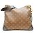 Louis Vuitton Monogram Odeon NM Schultertasche Braun - Ansicht 3