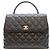 Borsa Chanel in pelle di vitello granulata Nero