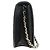 Borsa a Spalla Chanel Lambskin Full Flap Turnlock Matelassé 23 Nero - vista 4