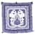 Hermès Hermes Brides Gala Dot Bandana Marineblau  - Ansicht 2
