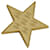 Spilla Chanel Coco Mark Star D'oro  - vista 1