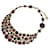 Collana Chanel Coco Mark Color Stone Multicolore D'oro
