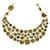 Collana Chanel Coco Mark Color Stone Multicolore D'oro - vista 2