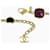 Collana Chanel Coco Mark Color Stone Multicolore D'oro - vista 3