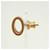 Hermès Pendientes Pop H Hermes en Oro y Rosa Dorado  - vista 2