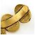 Timeless Bracciale rigido Chanel Coco Mark GP Gold D'oro - vista 5