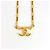Collana Chanel placcata oro D'oro - vista 2