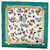 Hermès Hermes Carre 90 COUVEE D'HERMES Sciarpa in seta Multicolore Verde