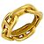 Hermès Hermes Lugate Scarf Ring Chaine d'Ancre GP Gold D'oro