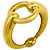 Hermès Hermes Mo Schalring in Gold Golden