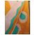 Carré in seta Pierre Cardin Rosa Bianco Arancione Turchese - vista 4