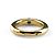 Anello Ellipse di Cartier in oro giallo con zaffiro - vista 4
