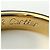 Anello Ellipse di Cartier in oro giallo con zaffiro - vista 6