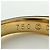 Anello Ellipse di Cartier in oro giallo con zaffiro - vista 8